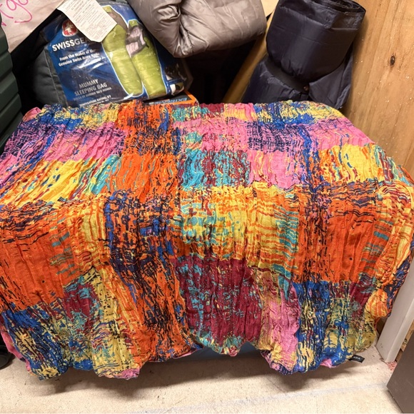 Colorful Multicolor Scarf - Picture 3 of 3